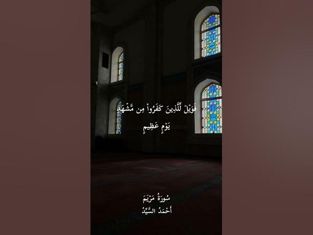 ماتيسر من سورة مريم episode artwork
